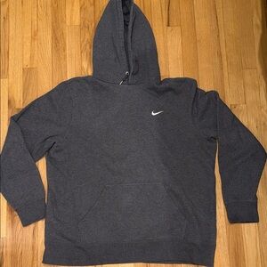 Nike gray Charcoal Hoodie